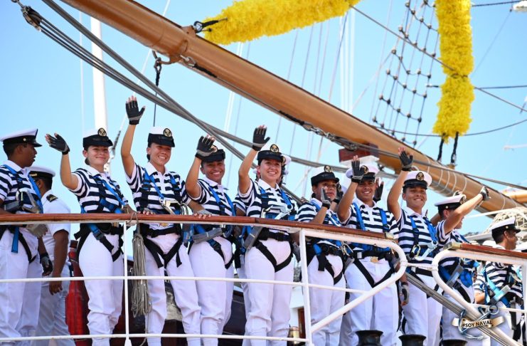 El Buque Escuela Cuauhtémoc tocará más de 20 puertos desde su salida de Acapulco hasta su regreso en noviembre del 2025.